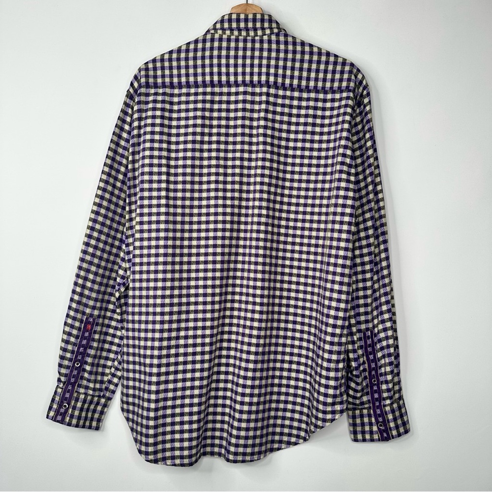 Robert Graham Mens Checkered Button Up Shirt - Picture 2 of 9